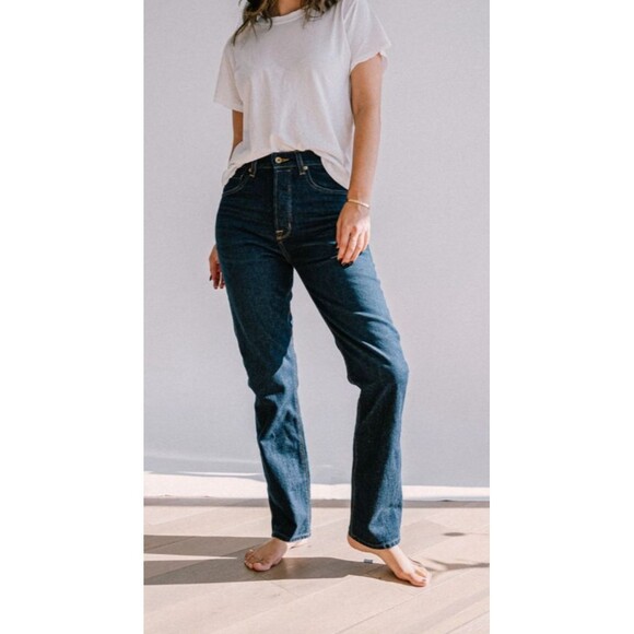 WIES MADE Jeans Sidney Fit 32x32 Button Fly Selvedge Denim Made in USA High Rise - Picture 1 of 12